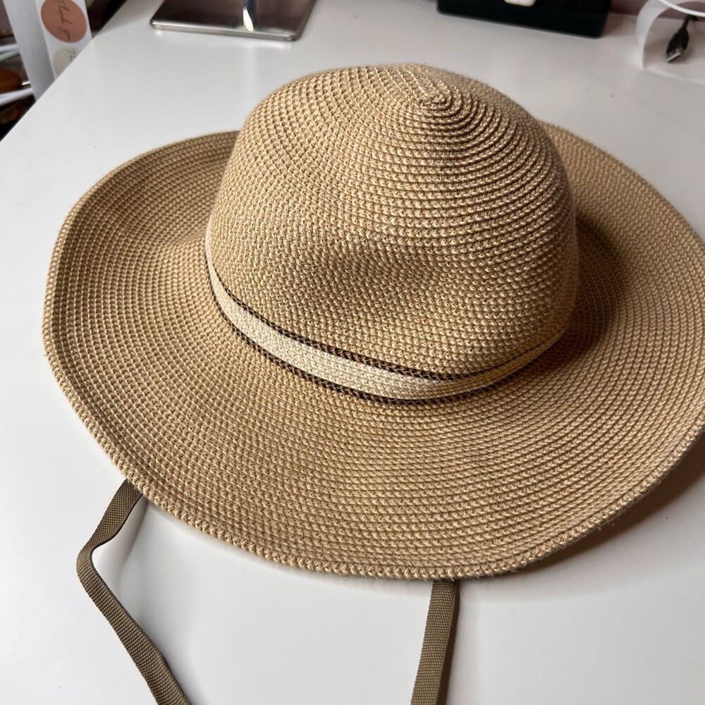 Solar Escape women's woven sun hat, often available with features like UPF 50+ p